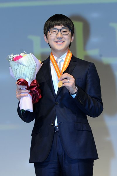 김지석, 생애 첫 바둑대상 MVP 수상 